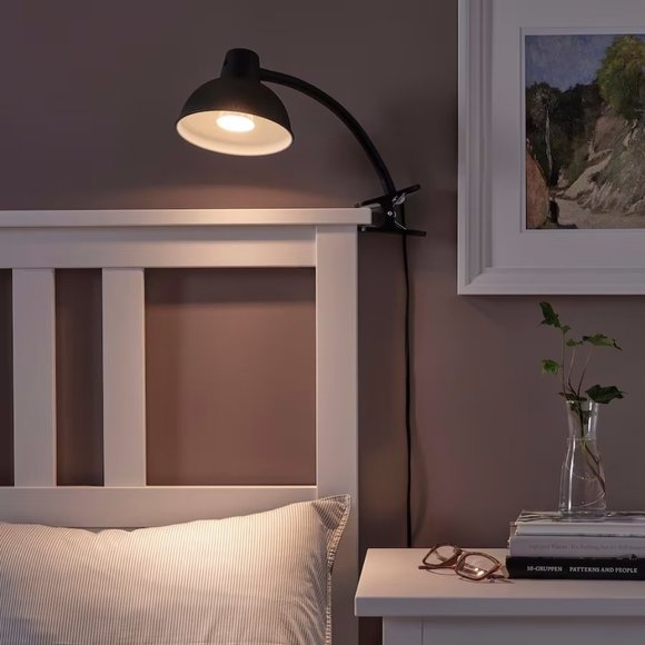 IKEA SKURUP Clamp spotlight, black - Picture 4 of 8